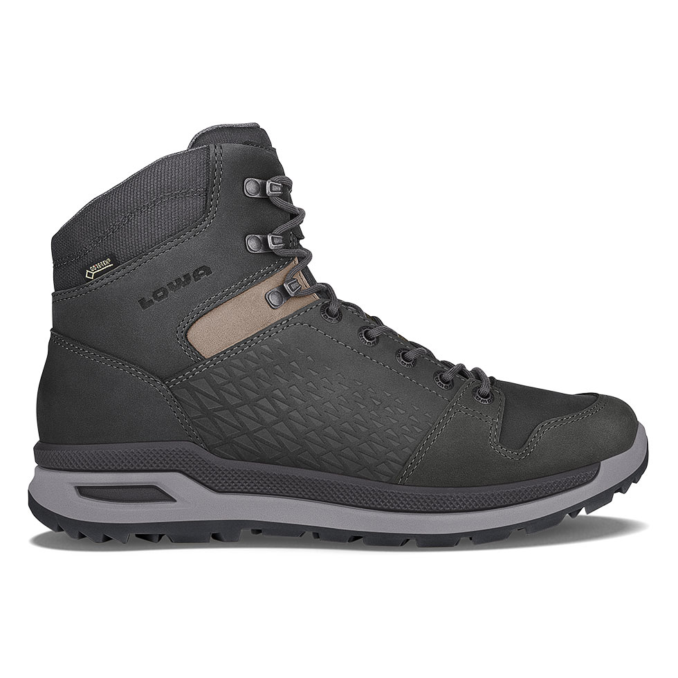 Lowa Locarno GTX Mid Lifestyle Topanky Panske Tmavo Siva | DQY071483